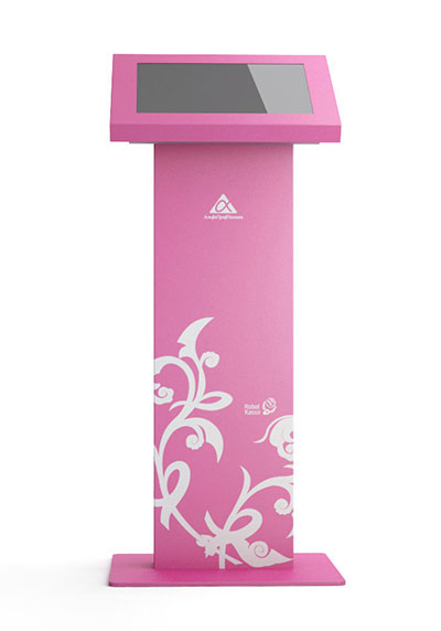 3D-модель сенсорного киоска Персей