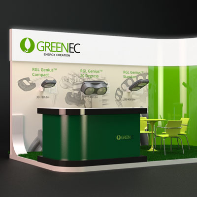 Оформление выставочного стенда GREENEC