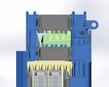 Создание 3d-модели окна ТПТ-95 в SolidWorks