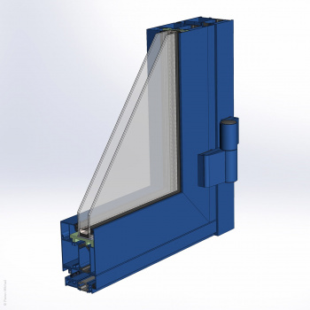 Создание 3d-модели дверного блока ТПТ-65 в SolidWorks