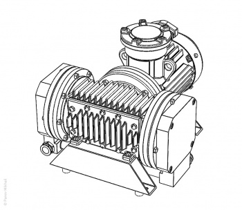 Доработка CAD-модели насоса НВМК-20ХкВ в SolidWorks