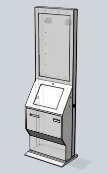 3D-модель киоска