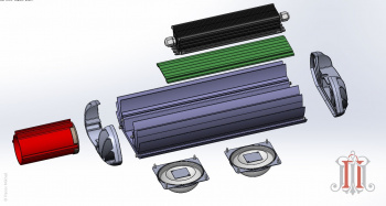 Доработка моделей светильников в SolidWorks