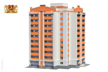 Рендер многоэтажки в Vray