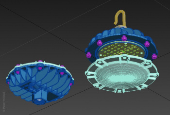 Модель в 3ds max