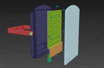 Модель светильника в 3ds max
