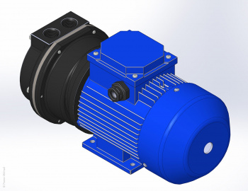 Доработка CAD-модели насоса НВВ-25 в SolidWorks