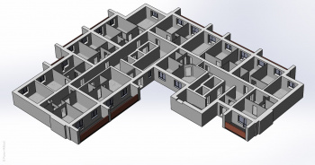 Моделируем этаж в SolidWorks