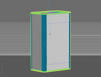 3D-модель упаковки ГСМ емкостью 4 л