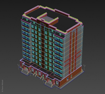 Моделируем дом в 3ds max
