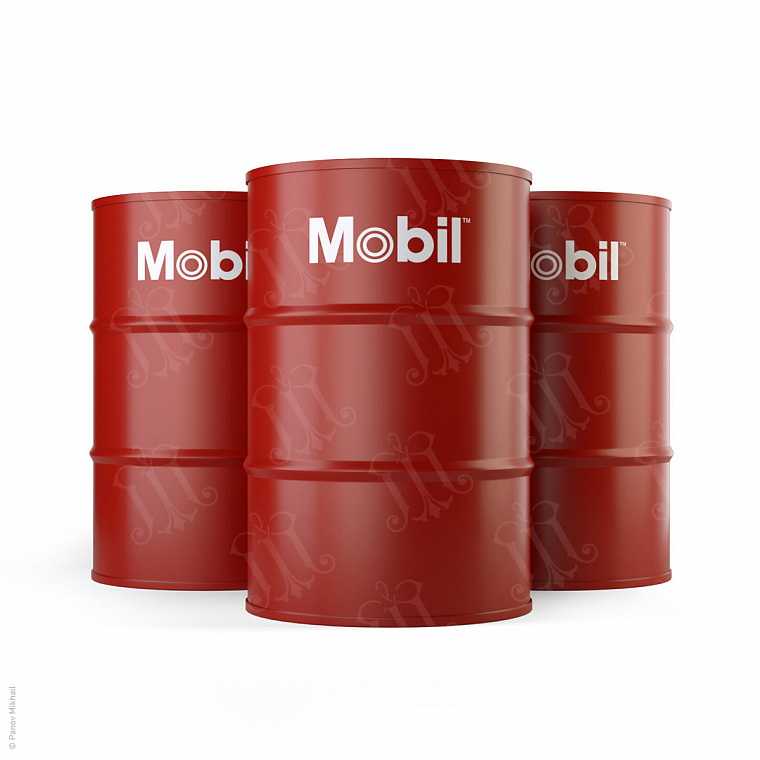 Визуализация бочек с маслом Mobil