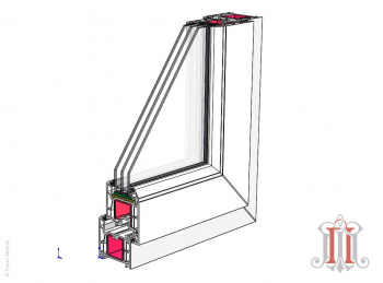 Создание модели окна в SolidWorks