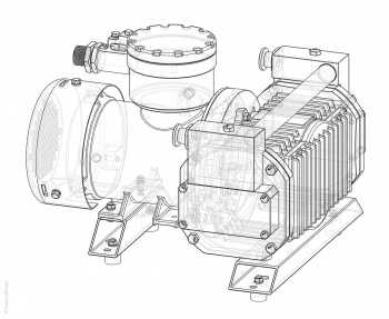 Доработка CAD-модели насоса НВМ-20DXкB в SolidWorks