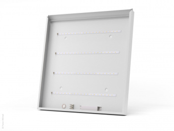 Моделирование и визуализация led-светильника ECOLED-48 Econom