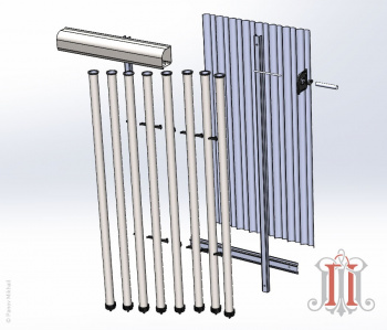 Создание модели солнечного коллектора в SolidWorks