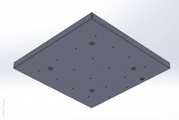 Создание модели светильника ECOLED-48 Econom в SolidWorks
