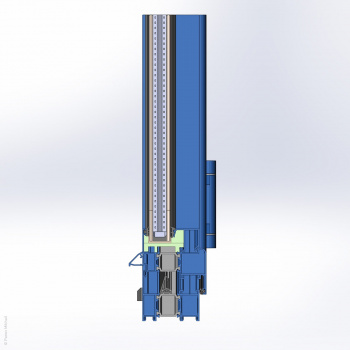 Создание 3d-модели окна ТПТ-65 в SolidWorks