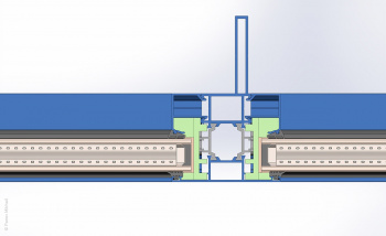 Создание 3d-модели фасада ТПТ-65В в SolidWorks