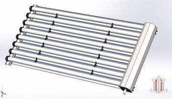 Создание модели солнечного коллектора в SolidWorks