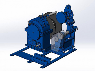 Моделирование лебедки в SolidWorks