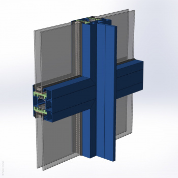 Создание 3d-модели фасада ТПТ-65В в SolidWorks