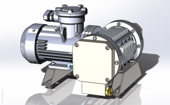 Доработка CAD-модели насоса НВМК-20ХкВ в SolidWorks
