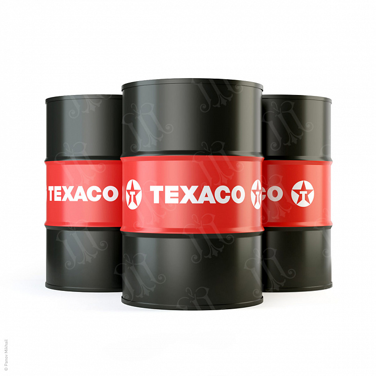 3D-визуализация бочек (208 л) с маслом TEXACO