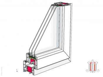 Создание модели окна в SolidWorks