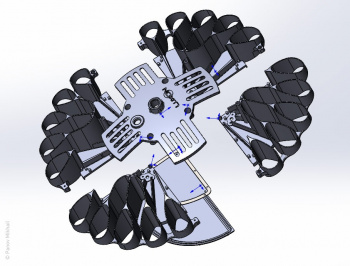 Модель светильника Bell в Solid Works