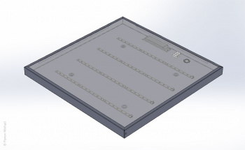 Создание модели светильника ECOLED-48 Econom в SolidWorks