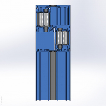 Создание 3d-модели двери ТПТ-72ПС в SolidWorks