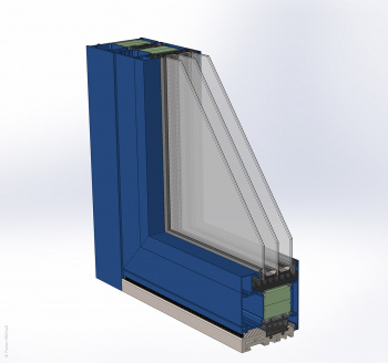 Создание 3d-модели двери ТПТ-95 в SolidWorks
