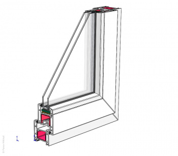 Создание модели окна в SolidWorks