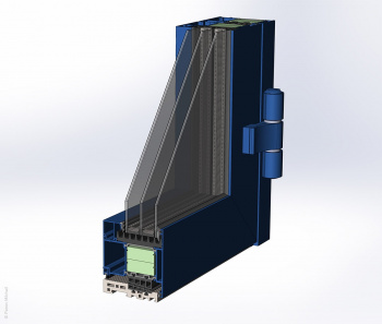 Создание 3d-модели двери ТПТ-95 в SolidWorks