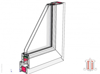 Создание модели окна в SolidWorks