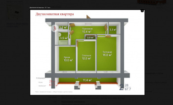 Типовой план квартиры