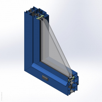 Создание 3d-модели окна ТПТ-65 в SolidWorks