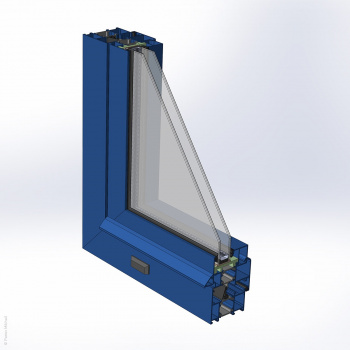 Создание 3d-модели окна ТПТ-65 в SolidWorks