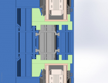 Создание 3d-модели фасада ТПТ-65В в SolidWorks