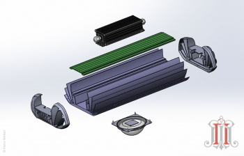 Доработка моделей светильников в SolidWorks