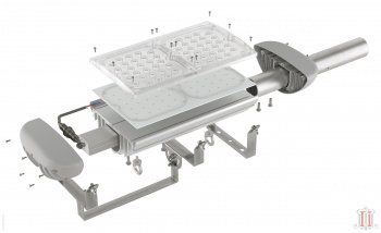 3D-визуализация светильника UniLED