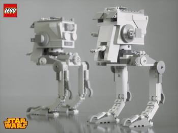 Моделирование робота LEGO AT-ST