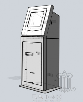 3D-модель киоска