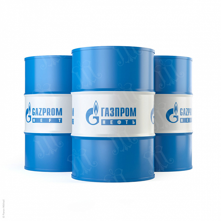 3D-визуализация бочек (208 л) с маслом ГазпромНефть