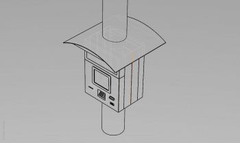 Создание модели терминала в SolidWorks