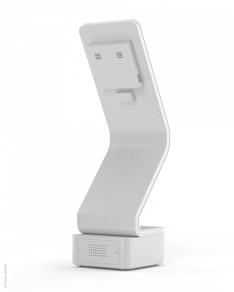 3D-визуализация сенсорного киоска Light