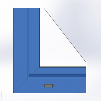 Создание 3d-модели окна ТПТ-65 в SolidWorks