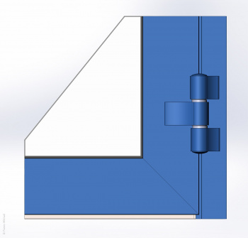 Создание 3d-модели двери ТПТ-95 в SolidWorks