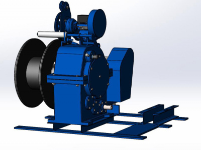 Моделирование лебедки в SolidWorks