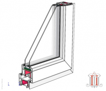 Создание модели окна в SolidWorks